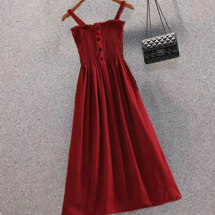 紅色洋裝