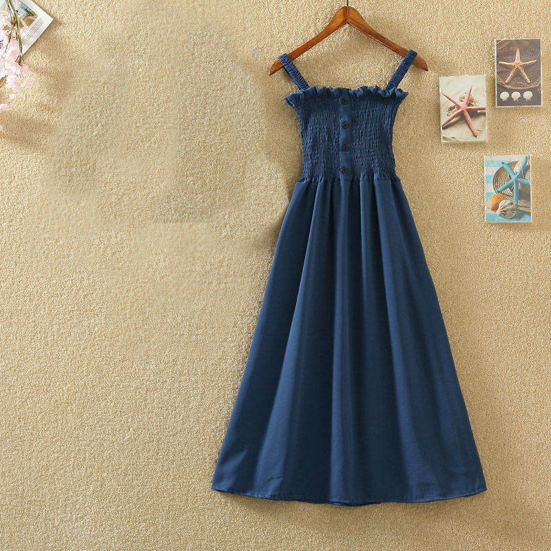 藍色洋裝