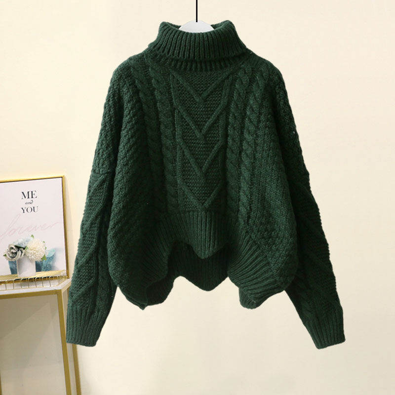 綠色毛衣