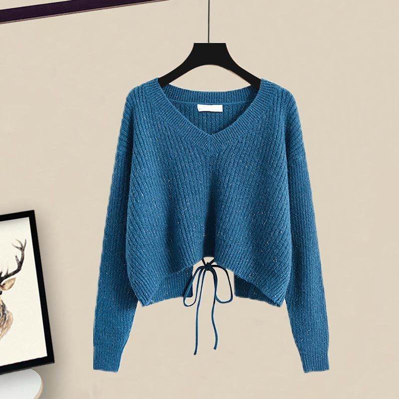 藍色毛衣/單品