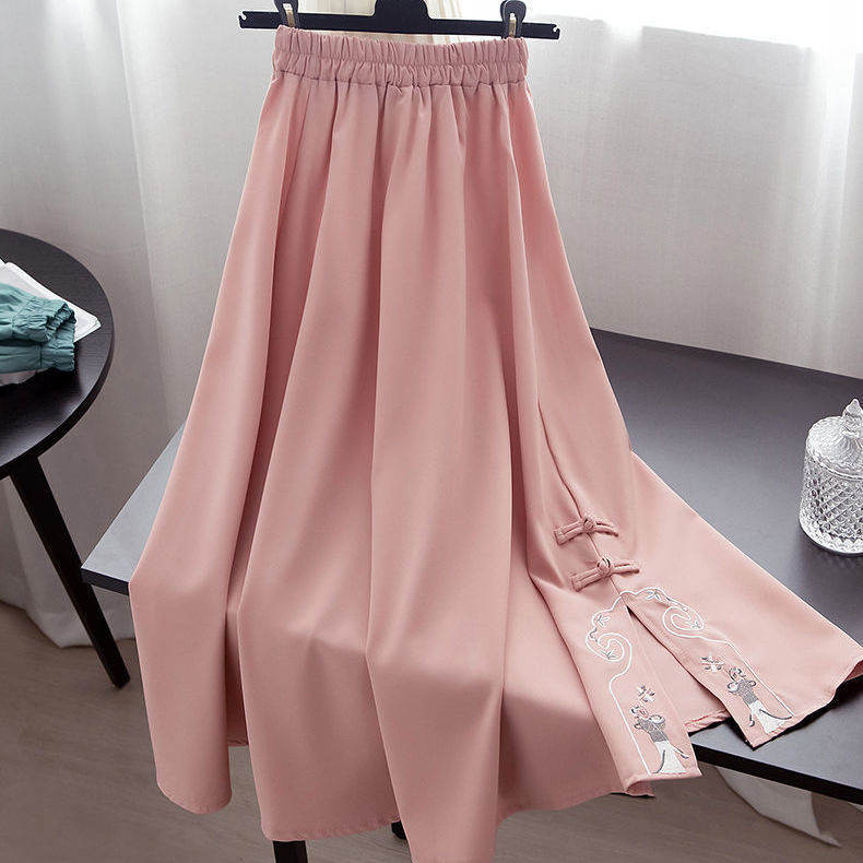 粉色/半身裙類/單品