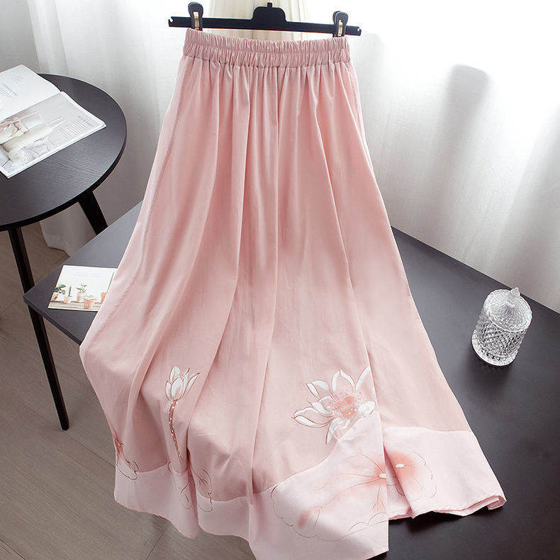 淺粉色/半身裙類/單品